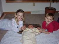 Chantelle, Hannah and Pierce Hassler