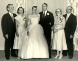 Joe and Kay (Miller) Diederich wedding