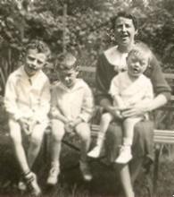 Alice Diederich and sons