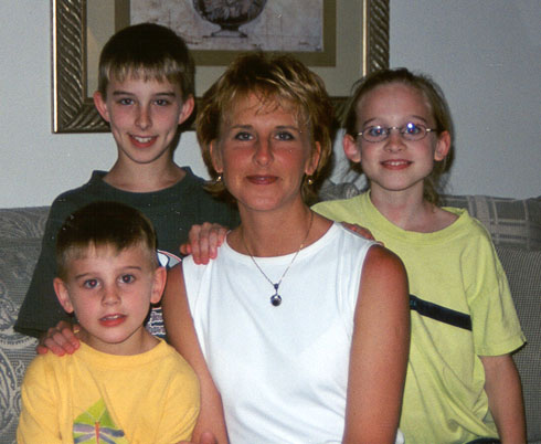 Nannette Martineau and family